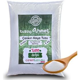 Tuzcu Ahmet 1 kg Taş Değirmende Öğütülmüş Kristal Çankırı Kaya Tuzu