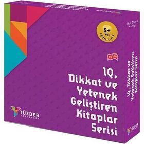 Tüzder Yayınları IQ Dikkat ve Yetenek 9'lu Set