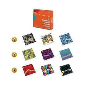Tüzder Yayınları IQ Dikkat ve Yetenek 9'lu Set