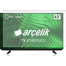 TV Guard Altus AL43L 6925 4B 43 inç Kırılmaz TV Ekran Koruyucu