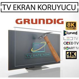 Tv Koruyan Grundig 40VLE6830BP Uyumlu TV Ekran Koruyucu