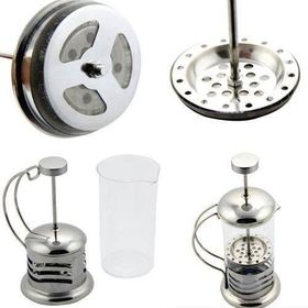 TveT 350 ml French Press Süzgeçli Çay ve Kahve Kupası