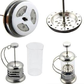 TveT 350 ml French Press Süzgeçli Çay ve Kahve Kupası
