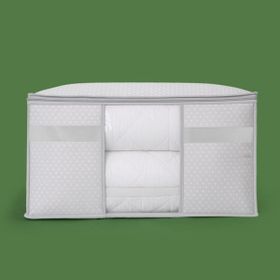 Tvl Home 75x40x40 cm Pencere Detaylı Gri Yastık Hurcu
