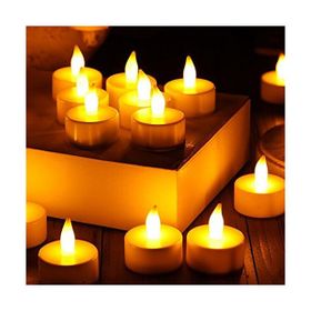 Tvshopmarket Tealight 12'li Sarı Işık Mum