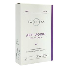 Twellness 10 ml x 4 Kolajen Yaşlanma Karşıtı Soyulabilir Maske
