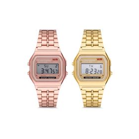 Twelve İkili Fırsat Retro Unisex Kol Saati