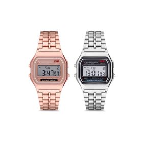 Twelve İkili Fırsat Retro Unisex Kol Saati