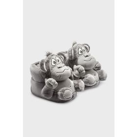 Twigy AA0601 Gri TW Sessiz Taban Monkey Bayan Panduf
