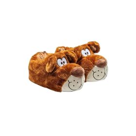 Twigy AA0622 TW Fibert Kahve Hayvan Figürlü Erkek Panduf