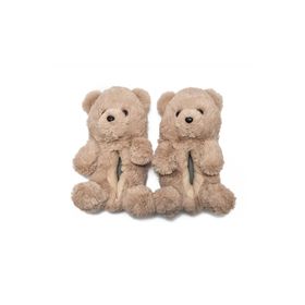 Twigy AA0663 Teddy Kahverengi Kadın Panduf
