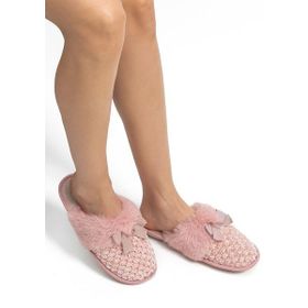 Twigy Ankita Pembe Kadın Ev Terliği