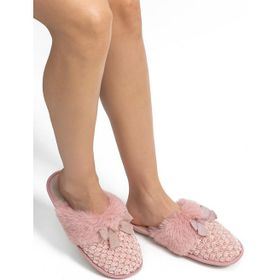 Twigy Ankita Pembe Kadın Ev Terliği
