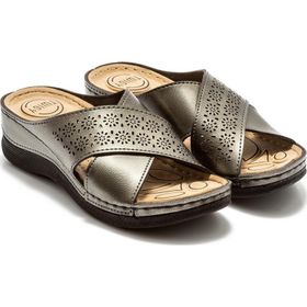 Twigy BB0342 Diba Bronz Kadın Terlik