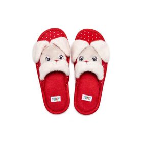 Twigy CC0040 Bunny Kırmızı Kadın Ev Terliği