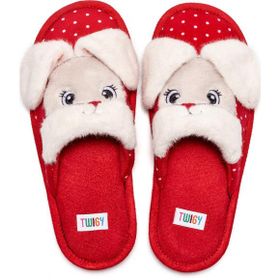 Twigy CC0040 Bunny Kırmızı Kadın Ev Terliği