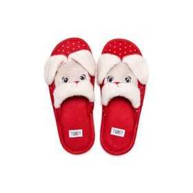 Twigy CC0040 Bunny Kırmızı Kadın Ev Terliği