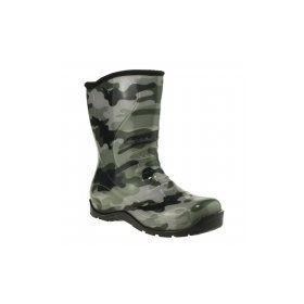 Twigy NN0607 Kamuflaj Kız Çocuk Yağmur Çizme