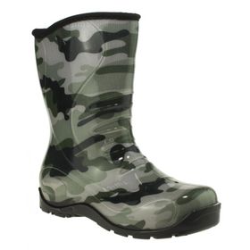 Twigy NN0607 Kamuflaj Kız Çocuk Yağmur Çizme