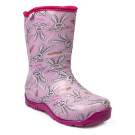 Twigy NN0607 Pembe Kız Çocuk Yağmur Çizme