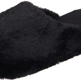 Twigy YY0449 Larisa Peluş Siyah Kadın Terlik