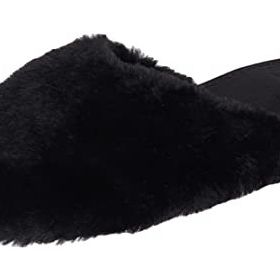 Twigy YY0449 Larisa Peluş Siyah Kadın Terlik