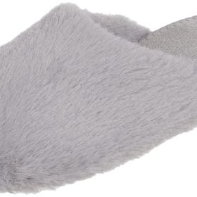 Twigy YY0450 Larisa Peluş Gri Kadın Terlik