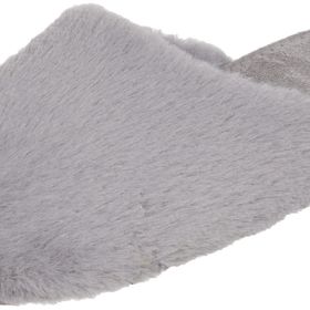 Twigy YY0450 Larisa Peluş Gri Kadın Terlik