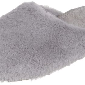 Twigy YY0450 Larisa Peluş Gri Kadın Terlik