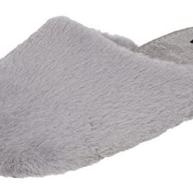 Twigy YY0450 Larisa Peluş Gri Kadın Terlik