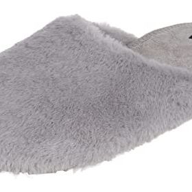 Twigy YY0450 Larisa Peluş Gri Kadın Terlik