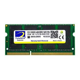 Twinmos MDD34Gb1600N 4 Gb Ddr3 1600 Mhz Cl11 Notebook Ram Bellek