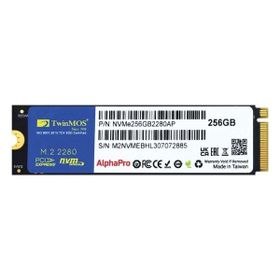 Twinmos NVME256GB2280AP 256 GB 3600-3250 MB/s M.2 PCIe Gen3 NVMe 22x80 3DNAND Harddisk SSD