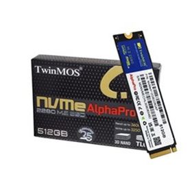 Twinmos NVME512GB2280AP 512 GB 3600-3250 MB/s M.2 PCIe Gen3 NVMe 22x80 3DNAND TLC Harddisk SSD