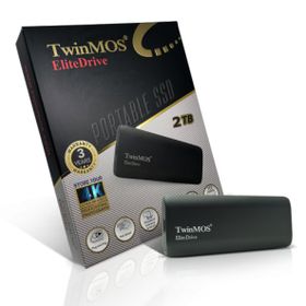 Twinmos PSSD2TBMEDB 2 TB USB 3.2 Type C Gri Harici Harddisk Taşınabilir SSD