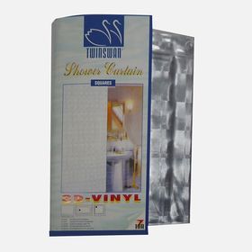 Twinswan 180x200 Wind 3 Boyutlu Banyo Perdesi