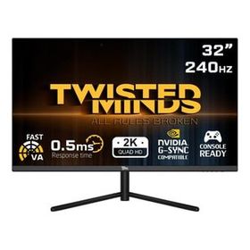 Twisted Minds TM32QHD240VA 32 inç 240Hz 0.5ms 2K Oyuncu Monitörü Outlet - Teşhir