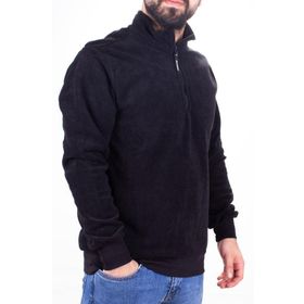 Twister 1903 Siyah Fermuarlı Dik Yaka Erkek Sweatshirt