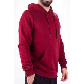Twister 2732 Bordo Kapüşonlu Erkek Sweatshirt