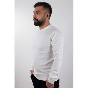 Twister 3621 Ekru Bisiklet Yaka Erkek Kazak