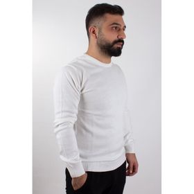 Twister 3621 Ekru Bisiklet Yaka Erkek Kazak
