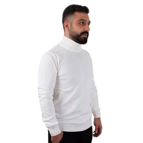 Twister 3623 Ekru Balıkçı Yaka Erkek Kazak