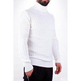 Twister 3625 Ekru Balıkçı Yaka Erkek Kazak