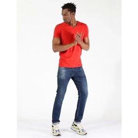 Twister ETS 1827 036 Bordo Erkek Slim Fit T-Shirt