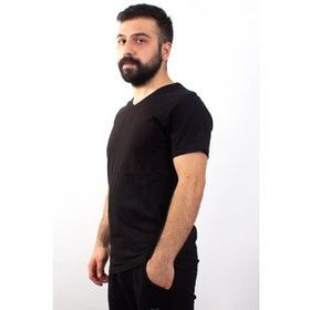 Twister Jeans 1827 Siyah V Yaka Erkek T-shirt