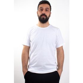 Twister Jeans 1828 Beyaz Bisiklet Yaka Erkek T-shirt