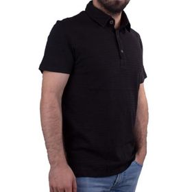 Twister Jeans 2214 Siyah Polo Yaka Erkek T-shirt