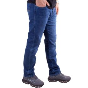 Twister Vegas 132-265 Mavi Yüksek Bel Rahat Paça Erkek Jeans Pantolon
