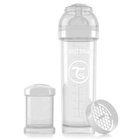 Twistshake 330 ml Beyaz 4+ Ay Anti-Kolik Biberon