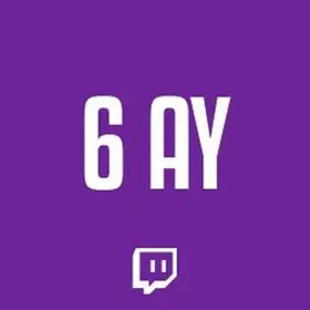 Twitch 6 Aylık Abonelik